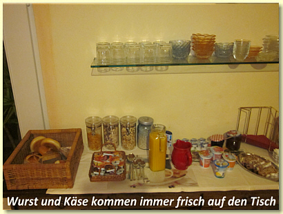 Fruhst�ck G�stehaus Sonneneck Langenargen
